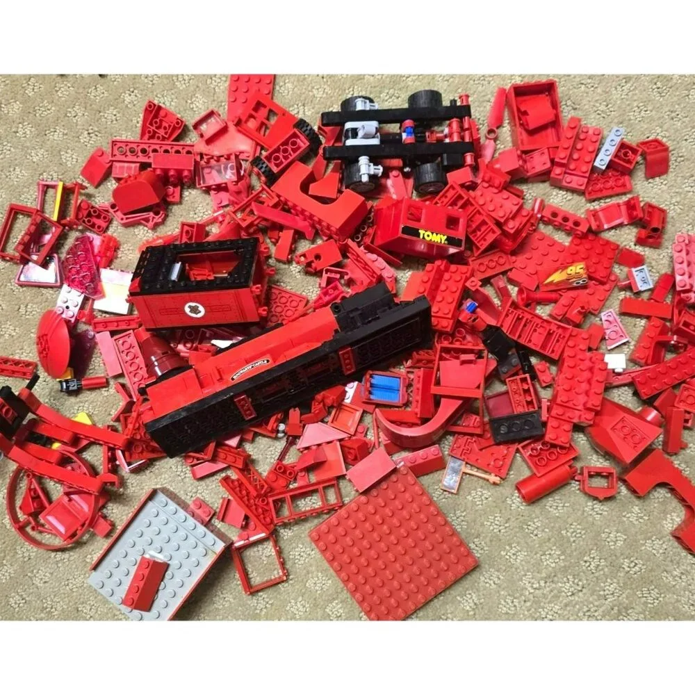 Hogwarts Railways Lego and Compatible with Lego Red Train Building Set GA158